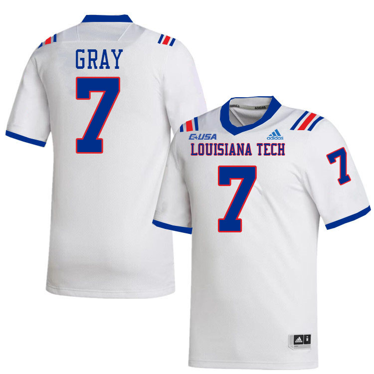 Jayden Gray Louisiana Tech Jersey,LA Tech Bulldogs Football Jerseys,Uniforms,Gears-White